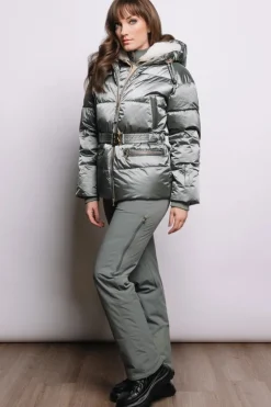 Clearance Lyra Shearling & Down Ski Jacket Women Ski Jackets