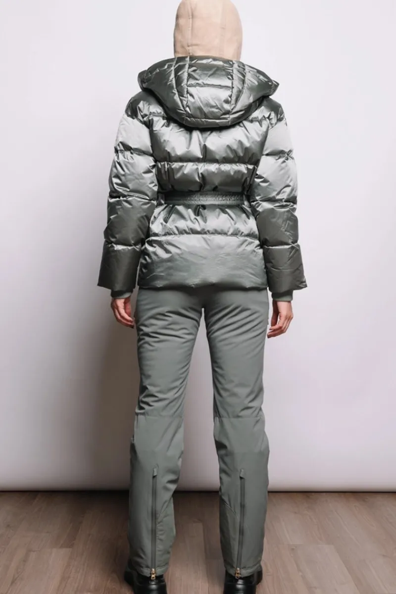 Clearance Lyra Shearling & Down Ski Jacket Women Ski Jackets