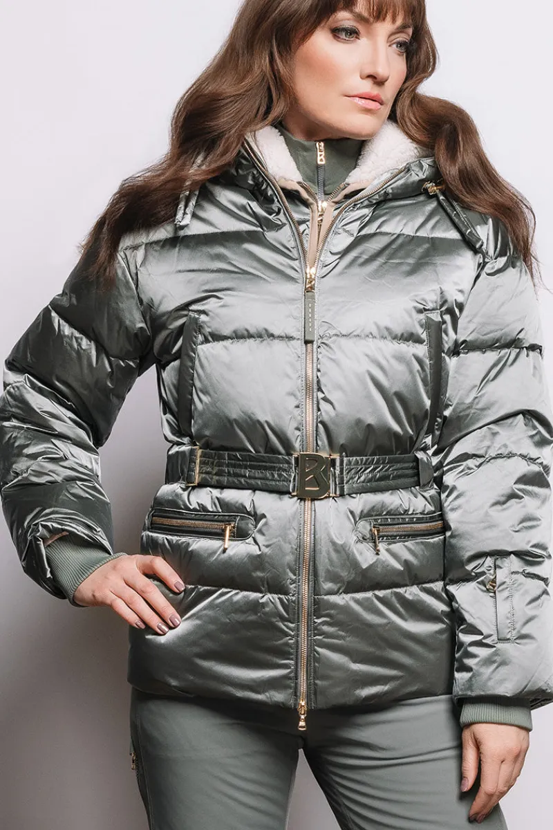 Clearance Lyra Shearling & Down Ski Jacket Women Ski Jackets
