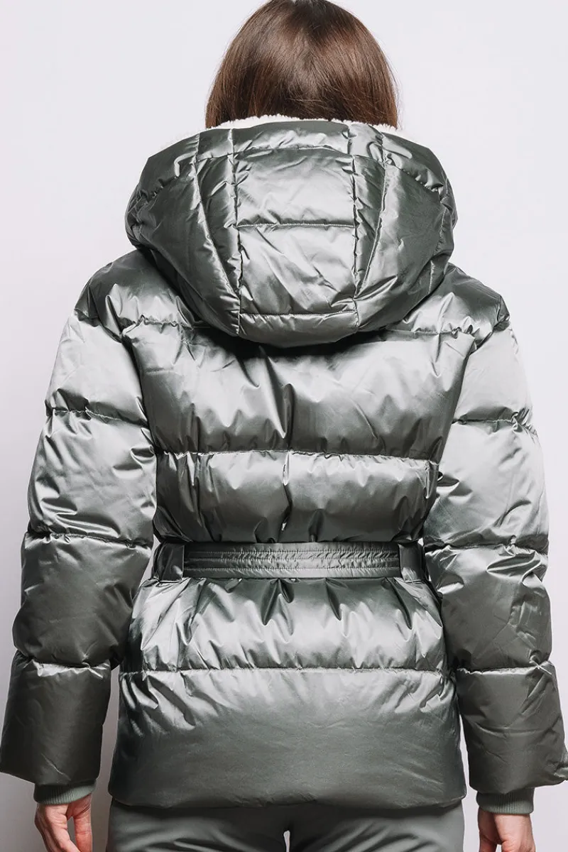 Clearance Lyra Shearling & Down Ski Jacket Women Ski Jackets