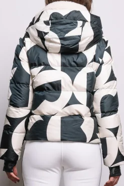 Clearance Maja Down Functional Ski Jacket - B Print Women Ski Jackets