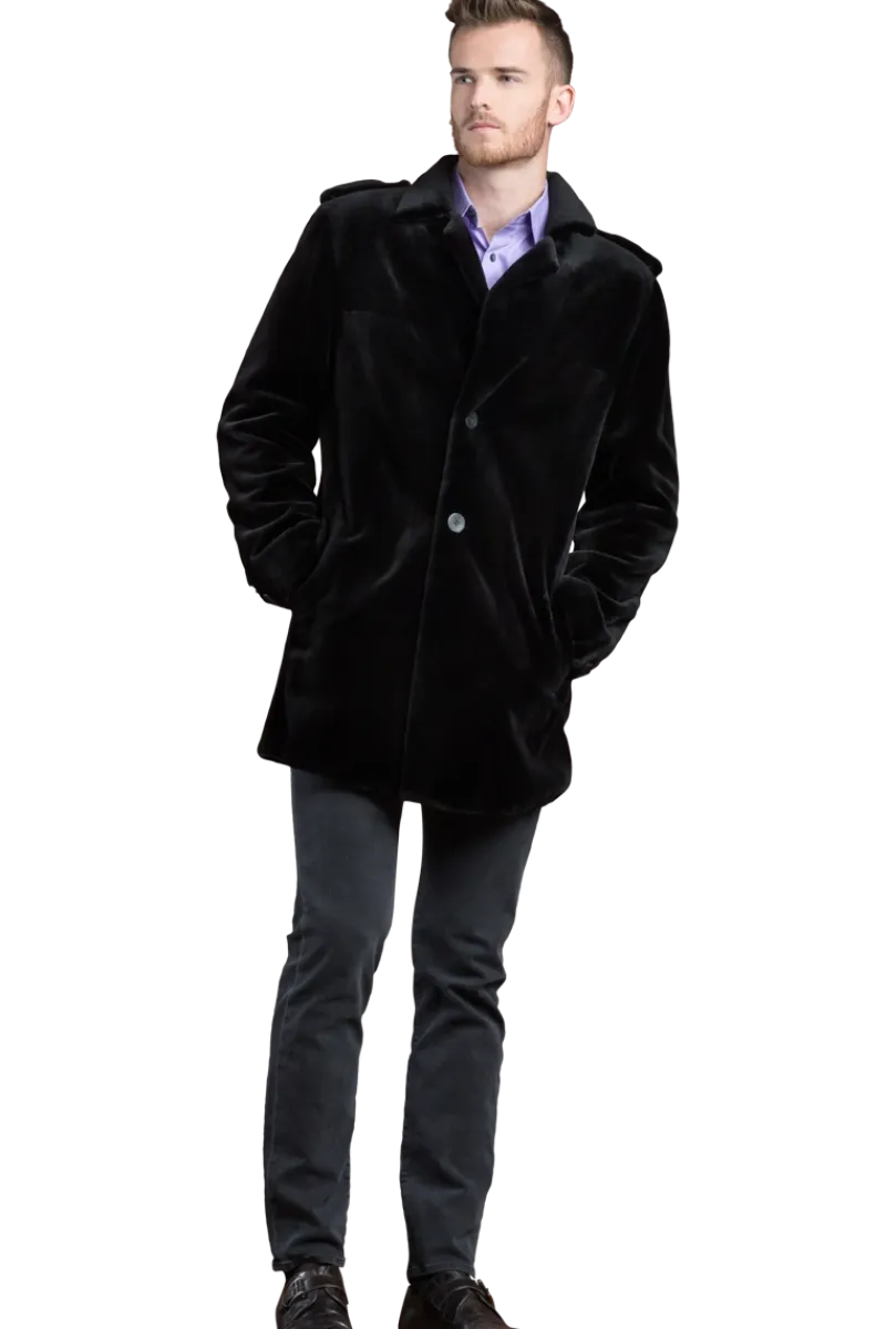 New Men's Sheared Mink Fur Jacket Women Furs And Shearlings|Mink