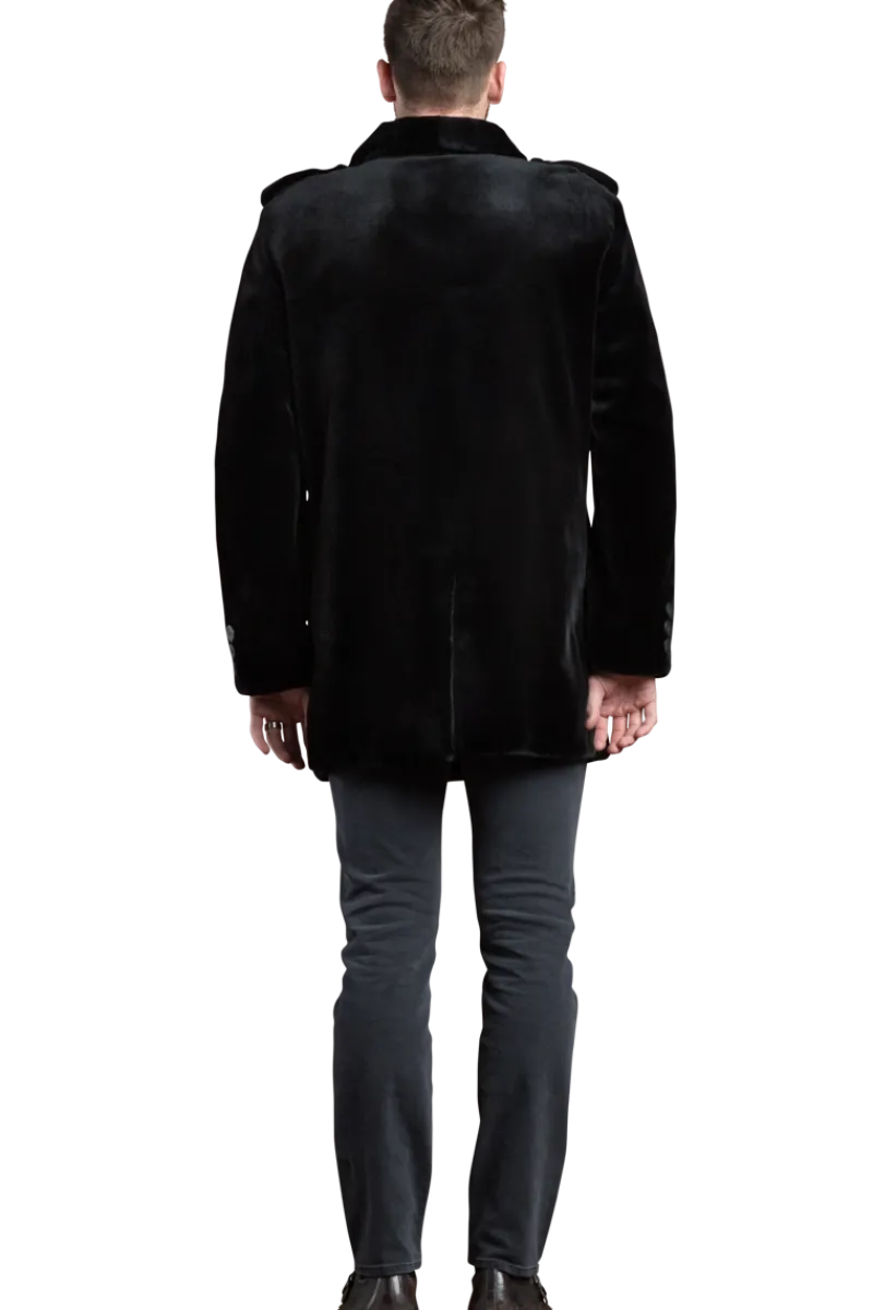 New Men's Sheared Mink Fur Jacket Women Furs And Shearlings|Mink