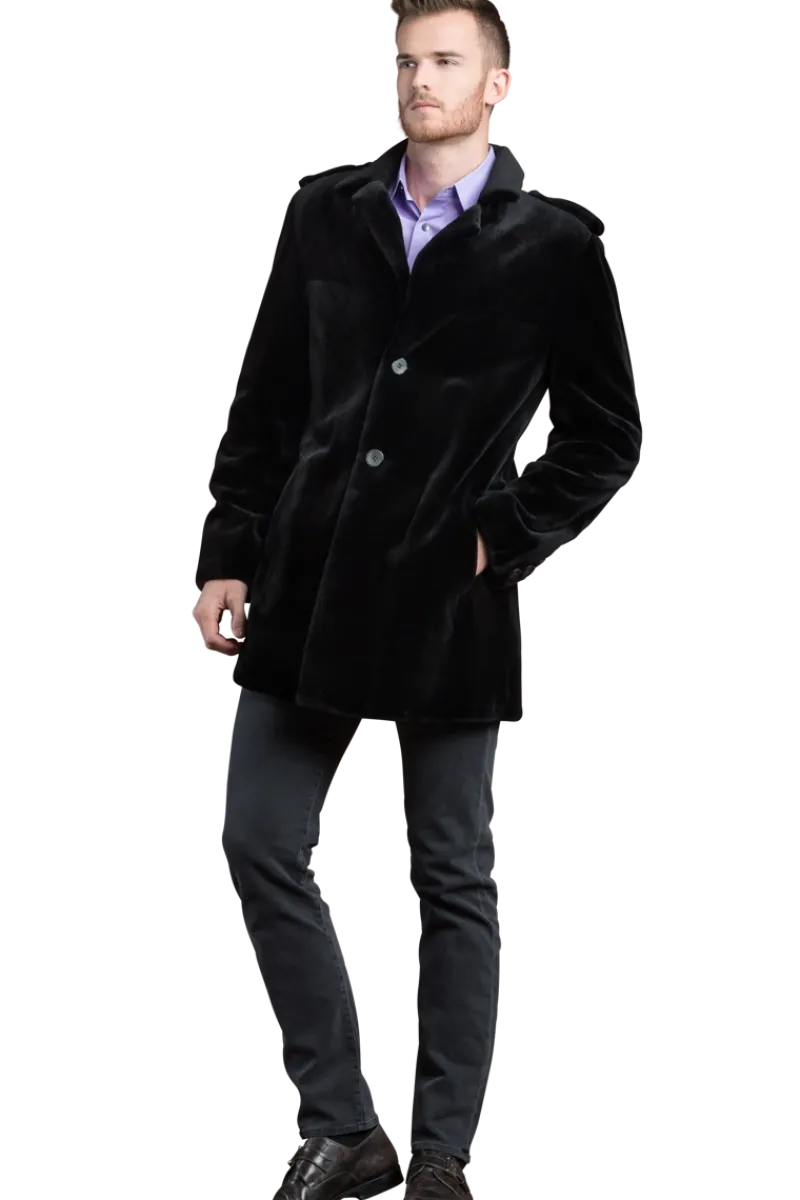 New Men's Sheared Mink Fur Jacket Women Furs And Shearlings|Mink