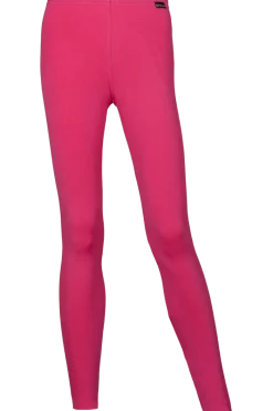 New Minerva Tech Pink Knitted Leggings Women Ski Layers
