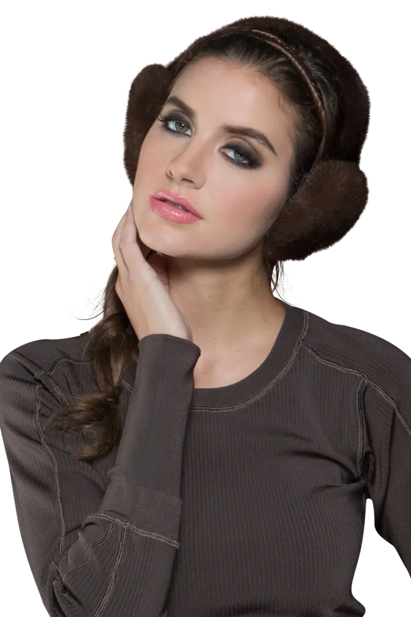 Discount Mink Fur Earmuffs & Mink Headband Women Mink|Headbands & Earmuffs