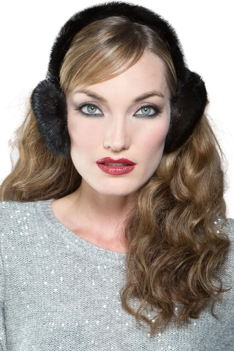 Discount Mink Fur Earmuffs & Mink Headband Women Mink|Headbands & Earmuffs