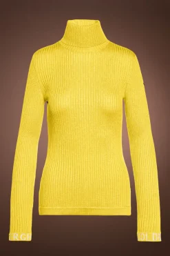 Discount Mira Turtleneck Ski Sweater - Sunshine Women Ski Layers
