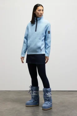 Hot Natalie Half-Zip Tech Sweater Women Ski Layers