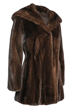 Outlet Natural Mink Shaped Fur Jacket Women Fur Jackets