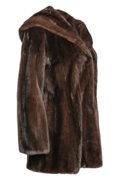Outlet Natural Mink Shaped Fur Jacket Women Fur Jackets