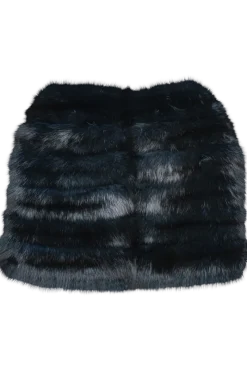 Outlet Pull Through Russian Sable Fur Stole Women Bridal Evening Fur