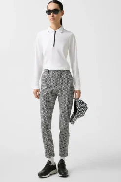 Outlet Nessi Functional Golf Pants - Black Print Women All Golf Clothes