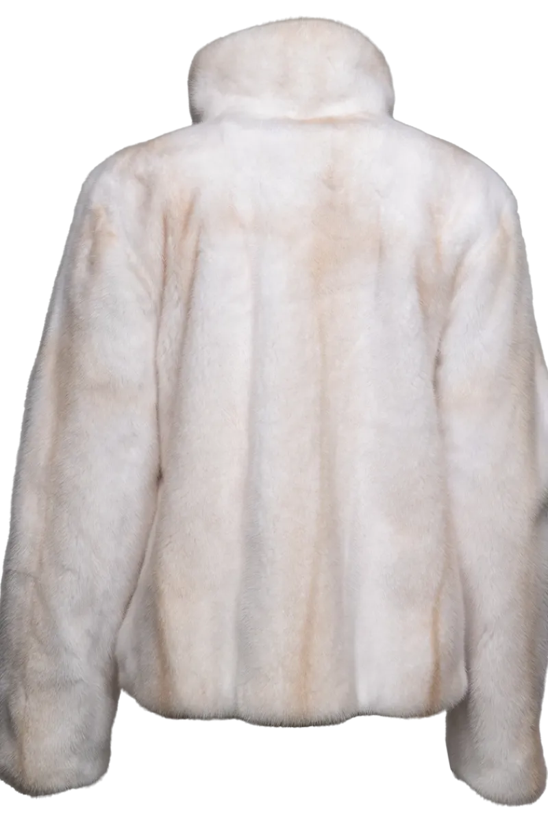 Online Zip-Up Sporty Mink Fur Jacket Women Mink|Fur Jackets