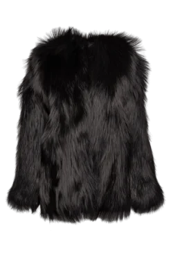 Discount Perforated Fox Fur Jacket Women Fox|Fur Jackets