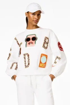 Piscine Embroidered Sweatshirt Women All Activewear
