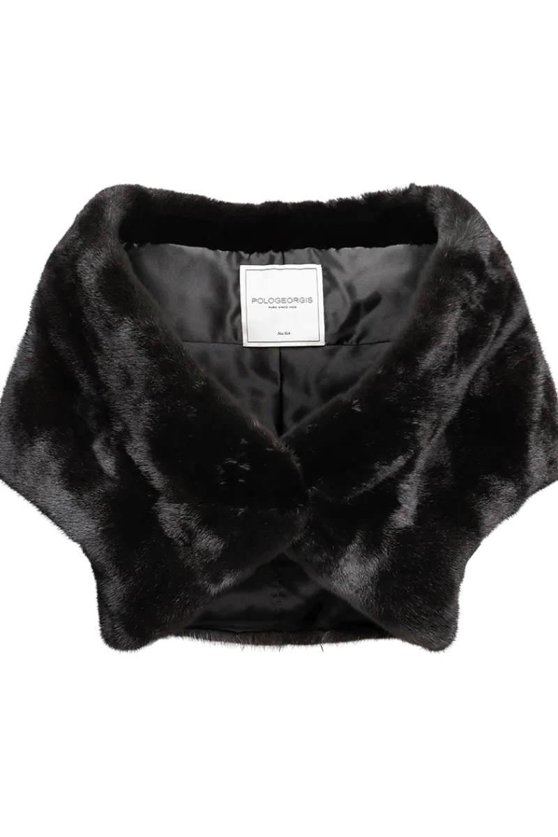 Best Evening Mink Fur Shrug Women Bridal Evening Fur|Mink