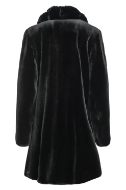 Discount Reversible Sheared Mink and Chinchilla Fitted Mid-Length Fur Coat Women Mink|Fur Coats
