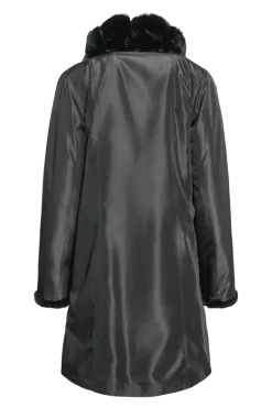 Discount Reversible Sheared Mink and Chinchilla Fitted Mid-Length Fur Coat Women Mink|Fur Coats