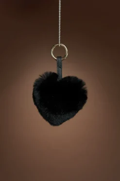 Sale Rex Rabbit Heart Fur Keychain Women Boots & Handbags