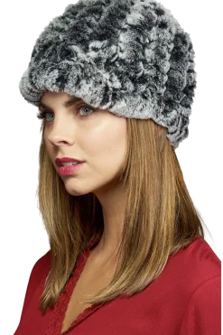 Outlet Rex Rabbit Knitted Fur Cap Women Hats|Rex Rabbit