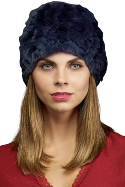Sale Rex Rabbit Slouch Fur Hat Women Hats|Rex Rabbit