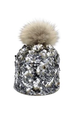 Best Riva Sequin Wool Beanie Hat Women Ski Accessories & Gear