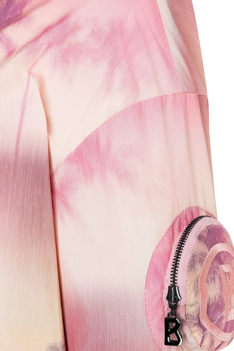 New Romira Peach & Pink Print Blouson Jacket Women All Golf Clothes