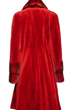 New Sheared & Long Haired Mink Fur Coat Women Mink|Fur Coats