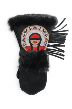 Discount Sings Alone Long Cuff Mittens Women Gloves|Rex Rabbit