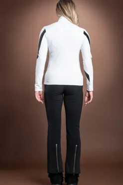 Best Ski Print Sequin Base Layer Women Ski Layers