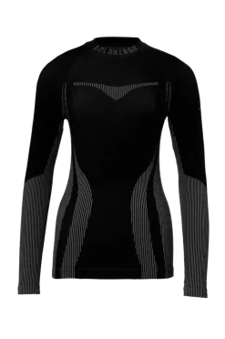 Outlet Slick Seamless Knit Base Layer Long Sleeve Women Ski Layers