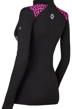 New Snowdrop Knitted Half-Zip Sweater Women Ski Layers