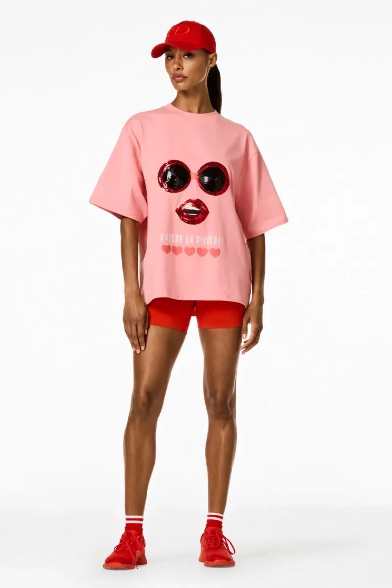 Discount Soleil Short Sleeve Graphic T Shirt Women All Activewear