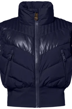 Online Sole Quilted Down Bodywarmer Vest Women Ski Layers