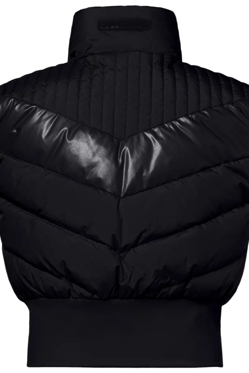 Online Sole Quilted Down Bodywarmer Vest Women Ski Layers