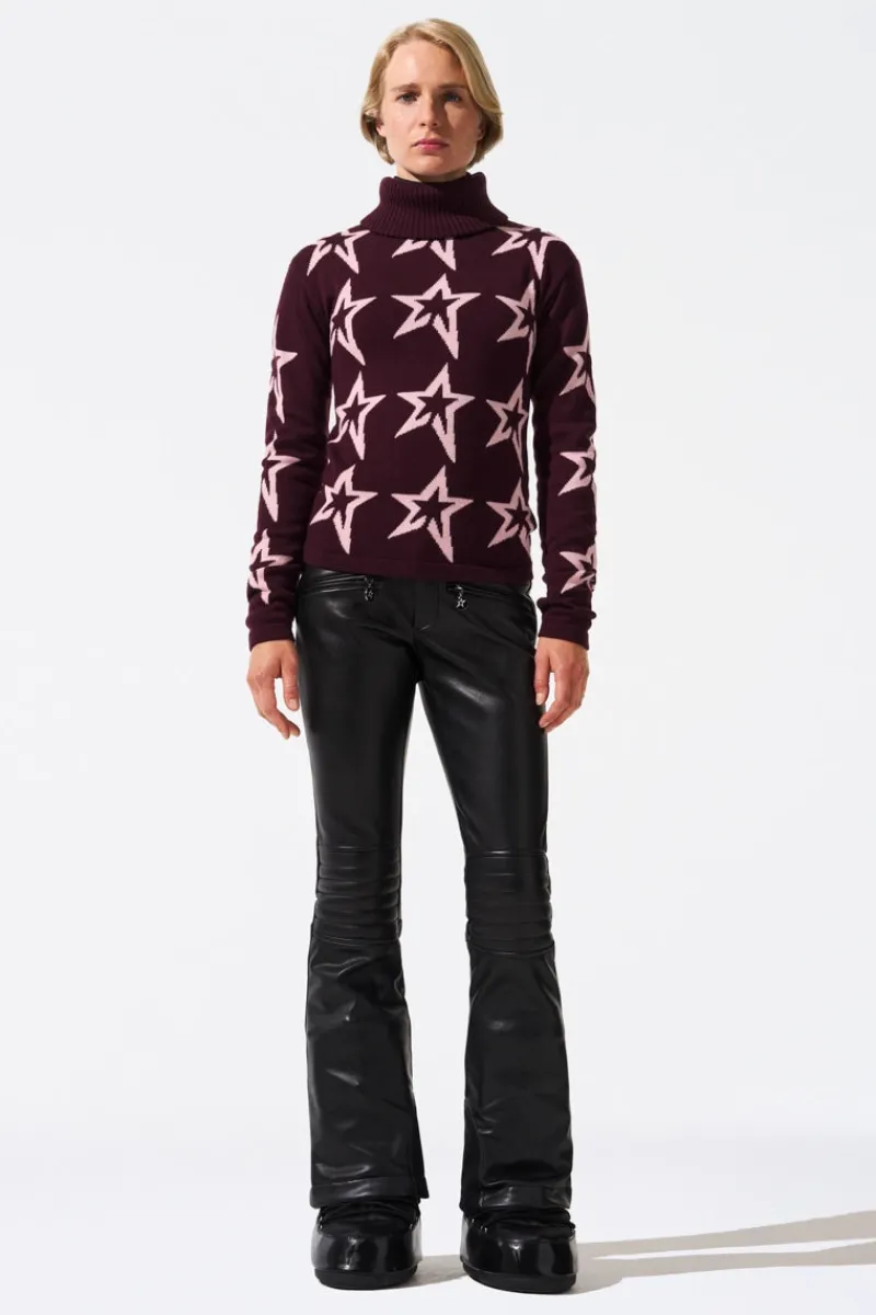 Clearance Star Dust Merino Wool Sweater Women Ski Layers