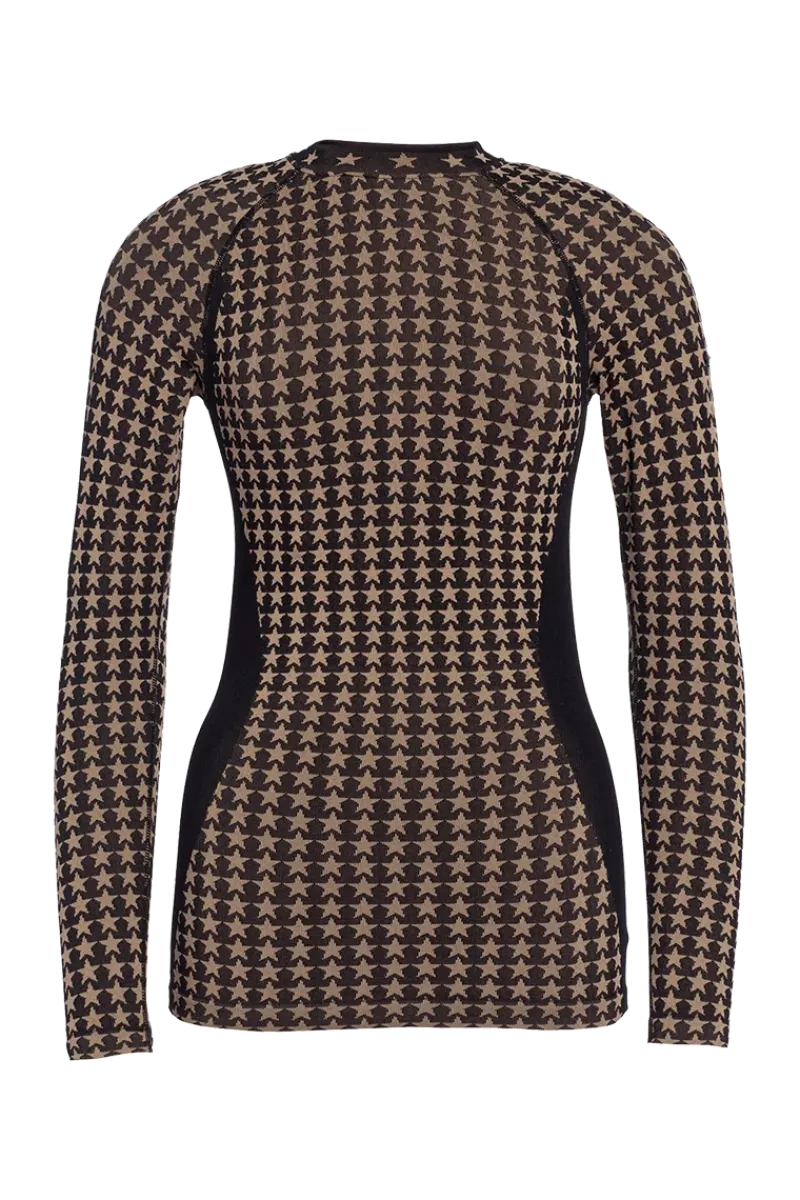 Outlet Starlet Seamless Knit Ski Base Layer Top Women Ski Layers