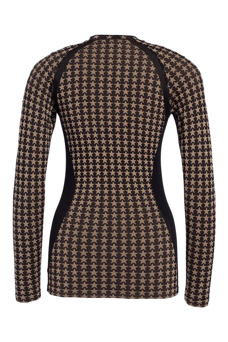Outlet Starlet Seamless Knit Ski Base Layer Top Women Ski Layers
