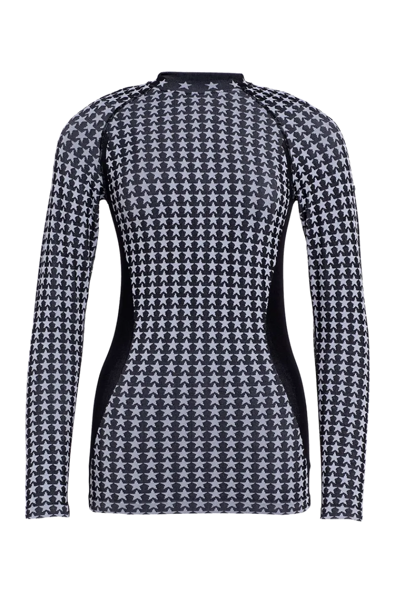 Outlet Starlet Seamless Knit Ski Base Layer Top - Plus Sizes Women Ski Layers