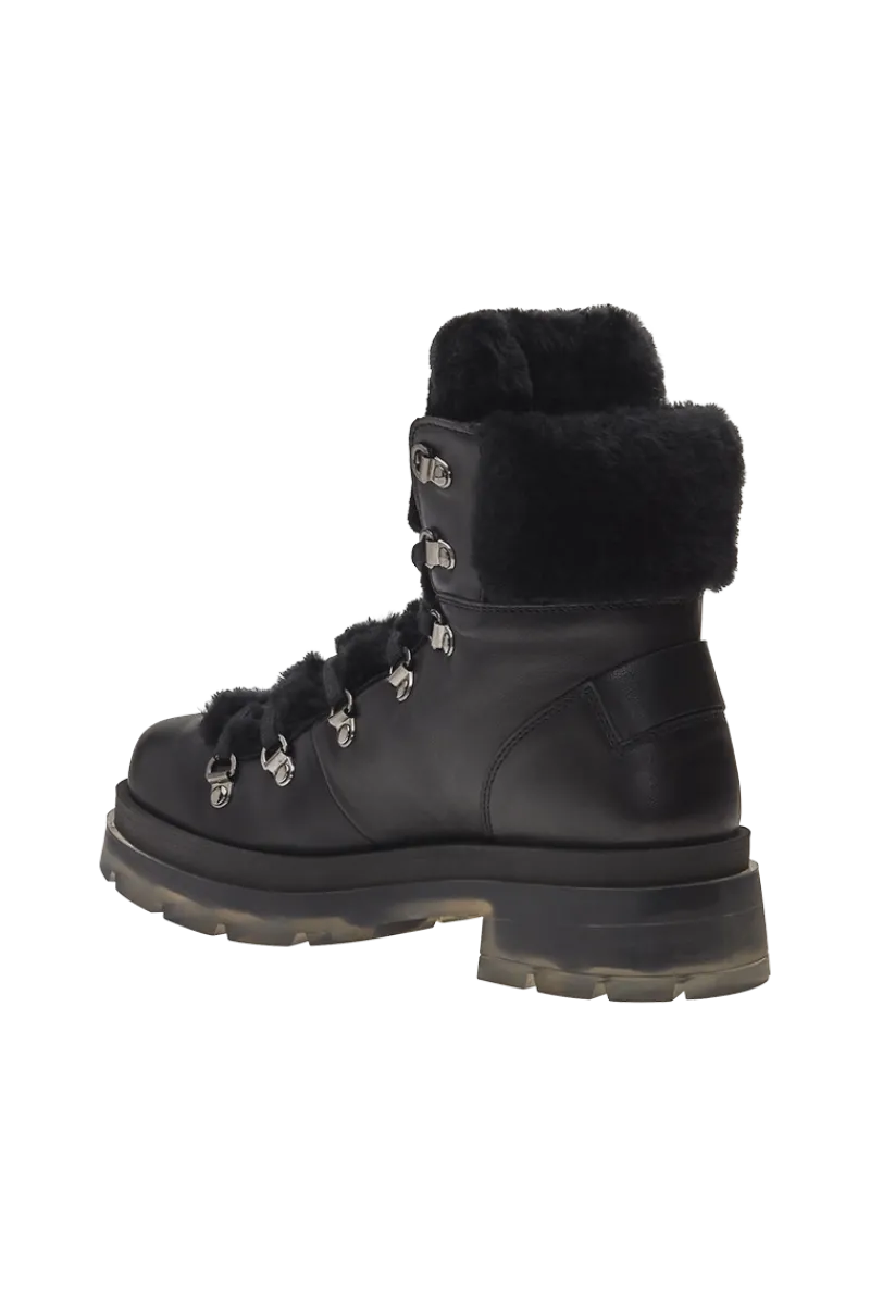 Sale Swansea Transparent Sole Shearling Boots Women Boots & Handbags