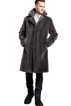 Discount The Hans Men's Sheared Mink Fur Coat Women Furs And Shearlings|Mink