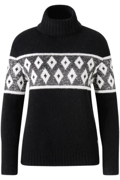 New Uda Sequin Wool Sweater Women Ski Layers