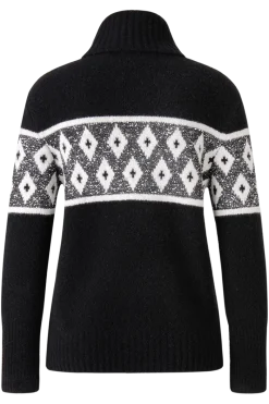 New Uda Sequin Wool Sweater Women Ski Layers