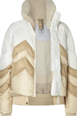 Sale Valea Down Ski Jacket - Off White Women Ski Jackets