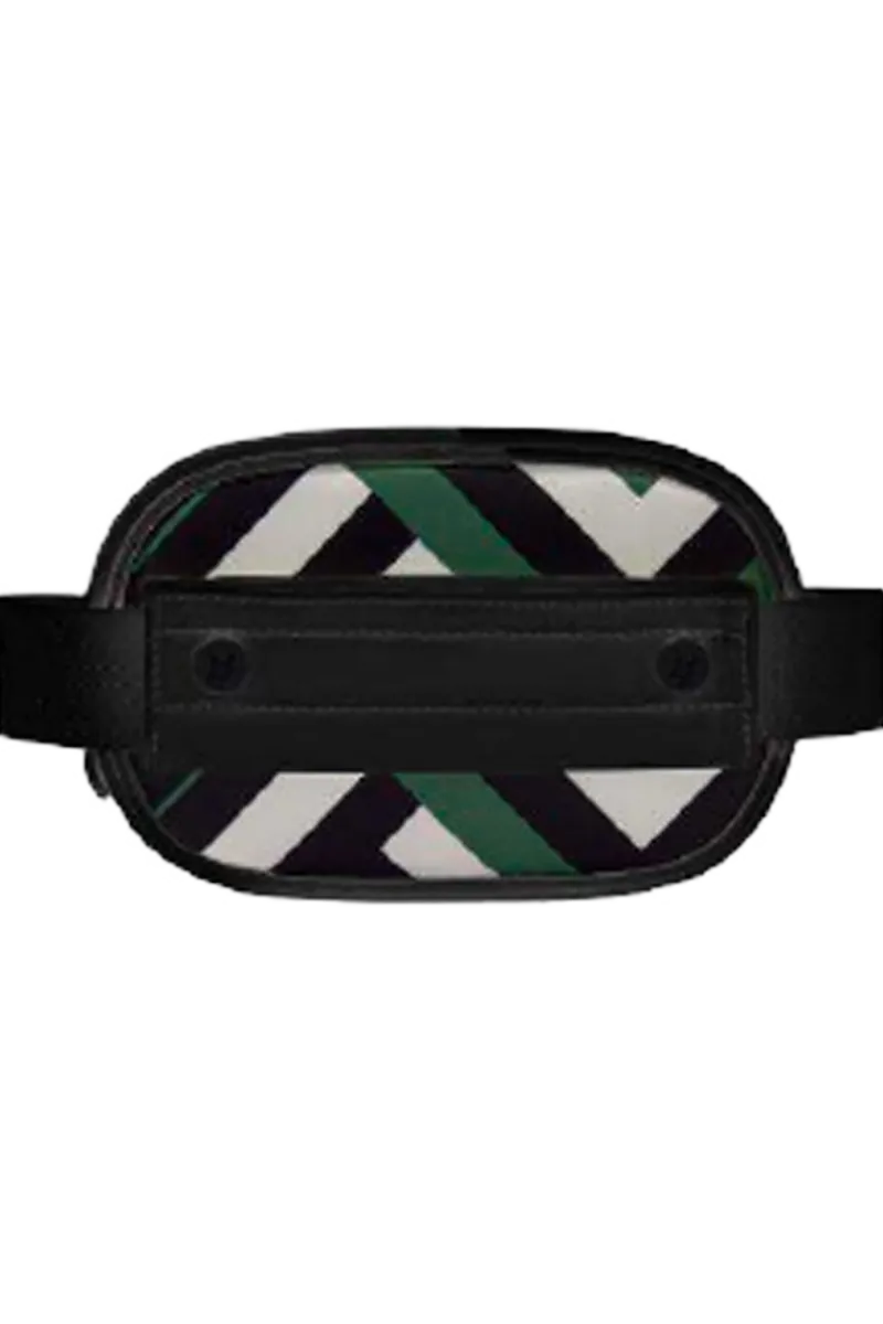 Clearance Waffle Print Star Belt Bag - Green Women Boots & Handbags