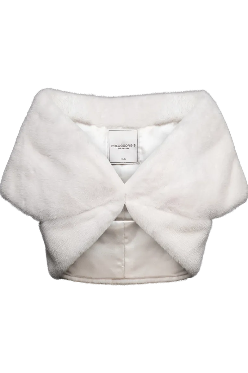 Hot Evening Mink Fur Shrug Women Bridal Evening Fur|Mink