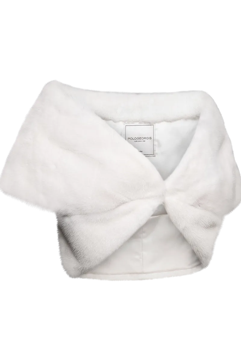 Hot Evening Mink Fur Shrug Women Bridal Evening Fur|Mink