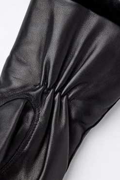 Best Women's Celine Orylag Leather Gloves Women Gloves|Rex Rabbit