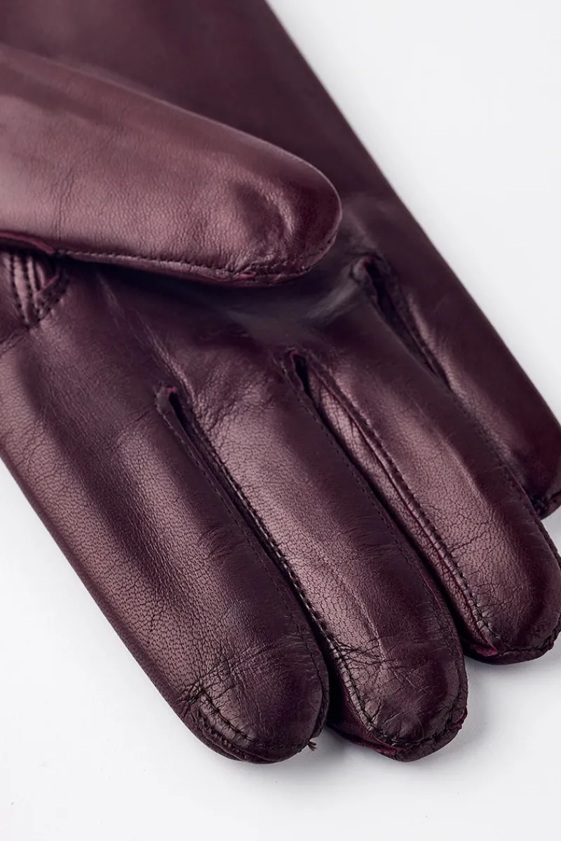 Online Women's Hairsheep Leather Pique 3 Btn Cashmere Lined Gloves Women Gloves|Lamb